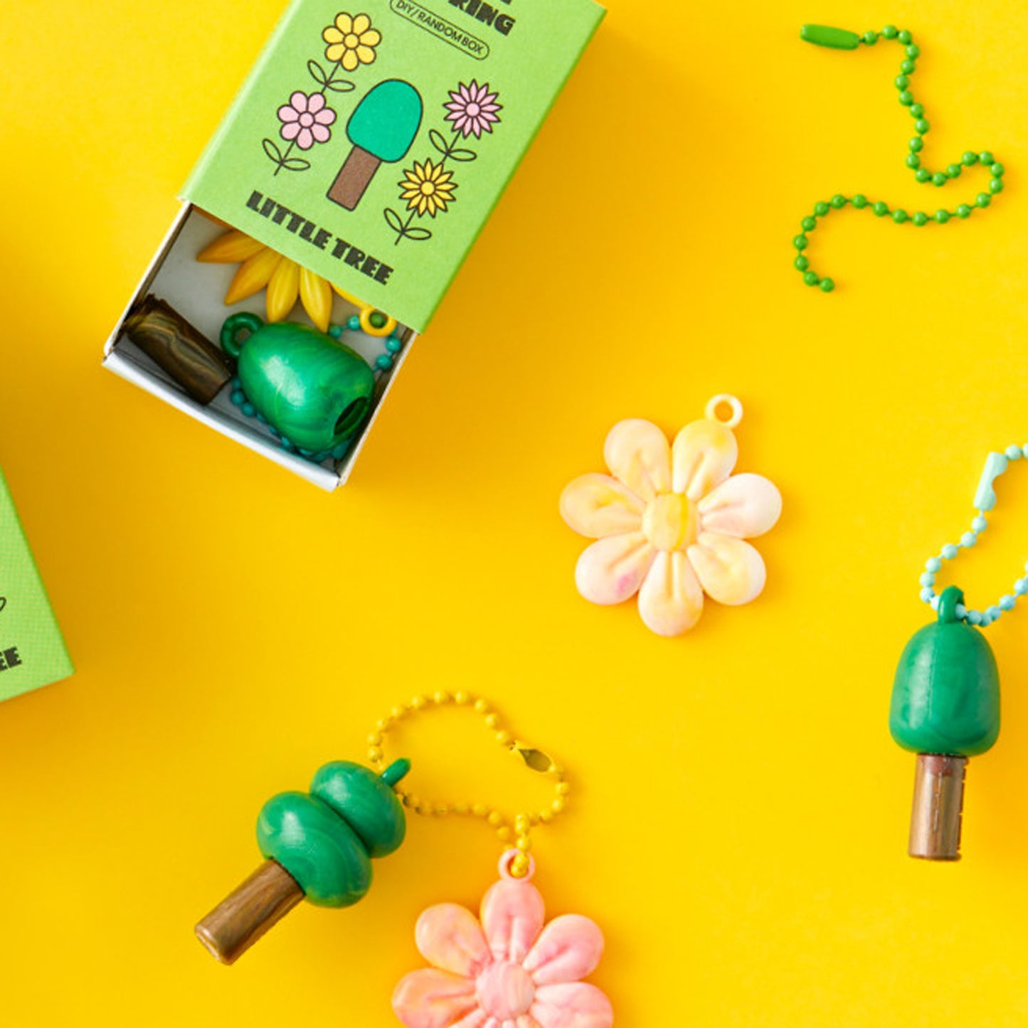 Recycled Plastic Deep Forest Keyring Random Box