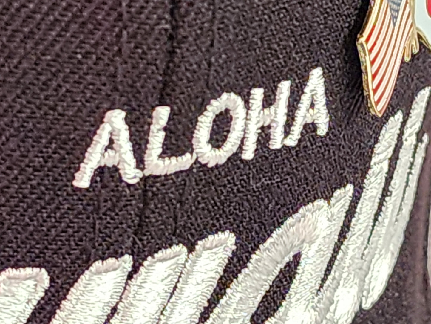 Hawaii Old Skool Script Flat Bill Snap Backs(3 Colors)