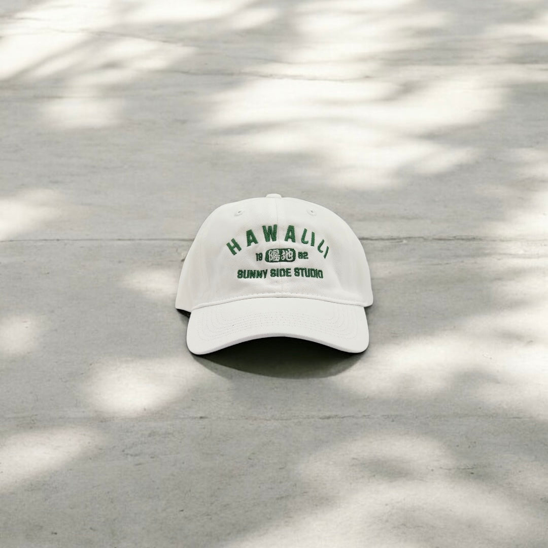 HAWAいい Brushed Twill Low Profile Caps(2Colors)