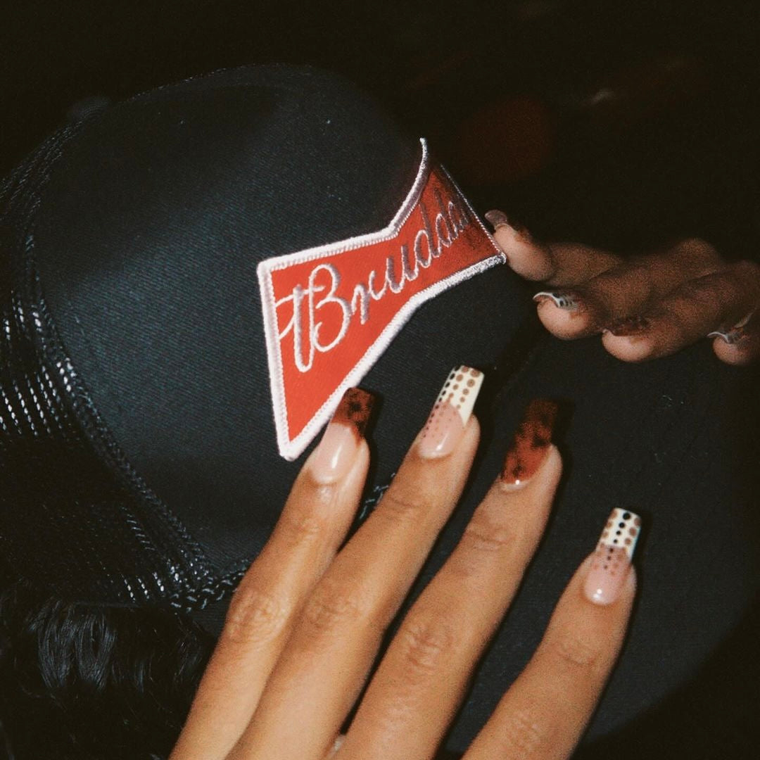 Bruddah Patched Trucker Hats-1