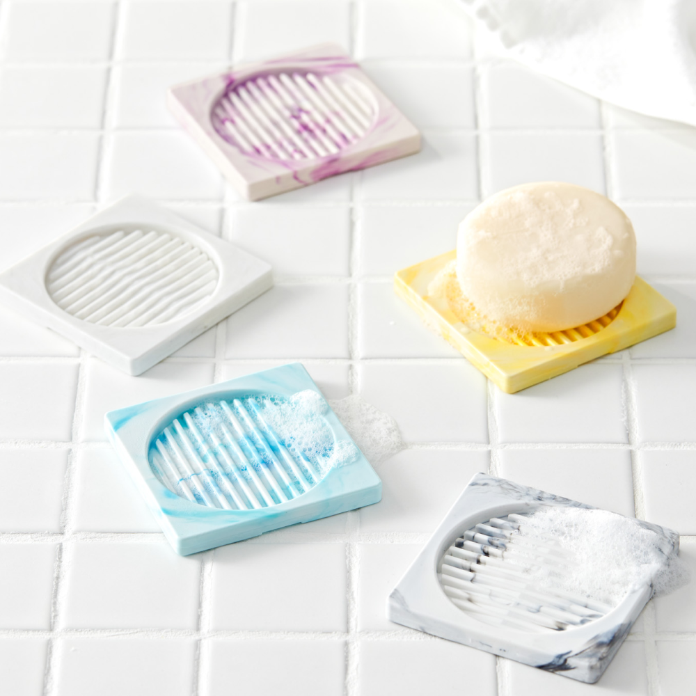 Recycled Plastic Soap Dishes(4colors)