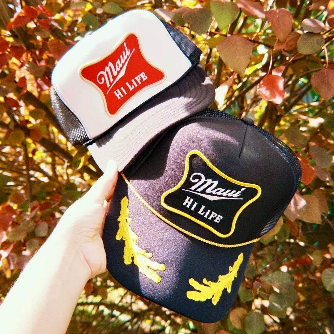 Maui Hi Life Patch Trucker Hat