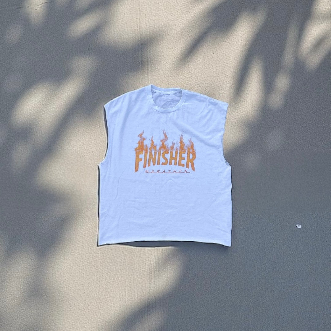 (New)🔥 FINISHER Cropped Sleeveless(2Colors)