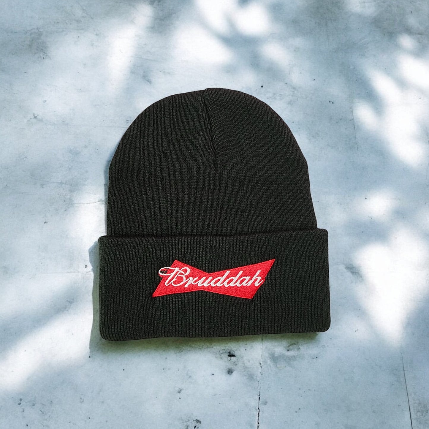 Bruddah Embroidered Beanies(2 Colors)