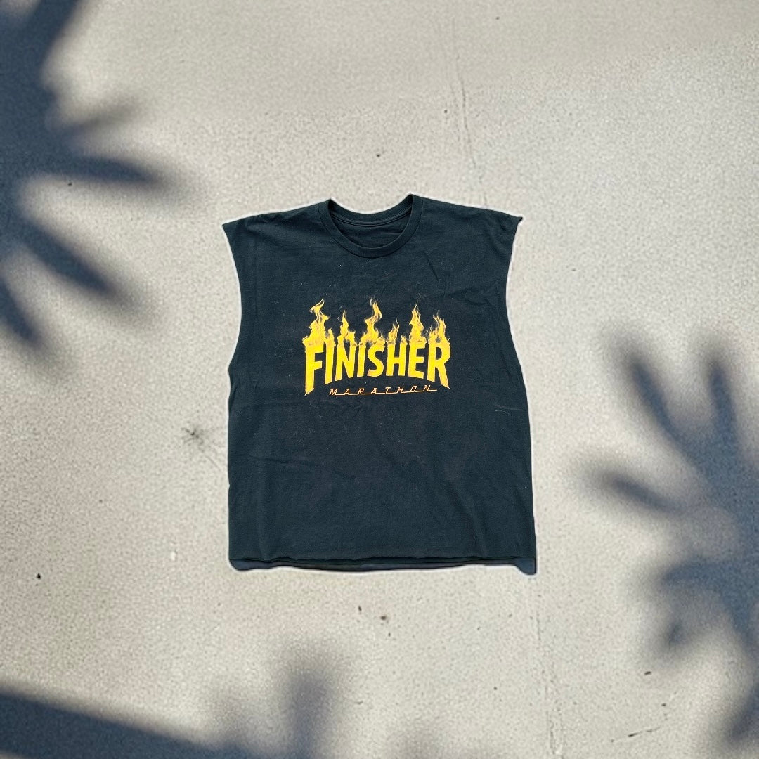 (New)🔥 FINISHER Cropped Sleeveless(2Colors)
