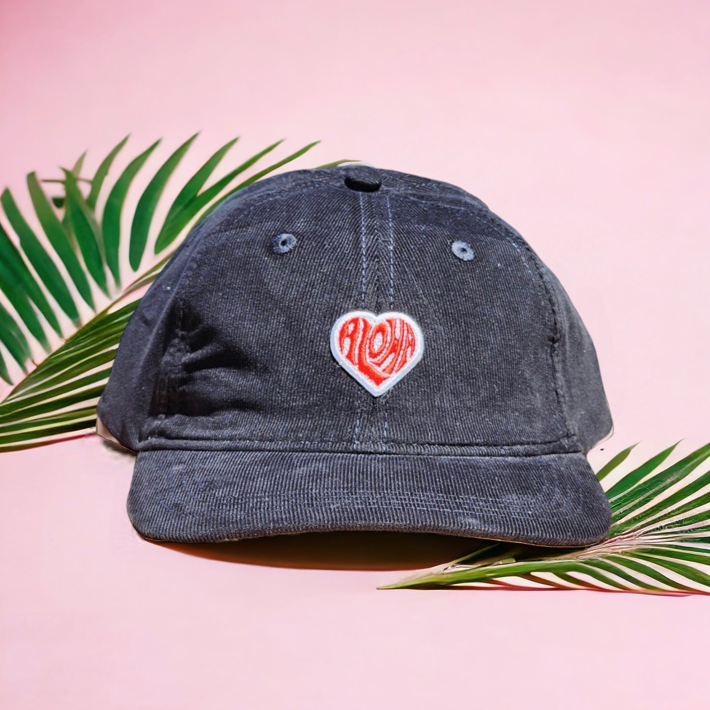 Aloheart corduroy dad hat(4colors)