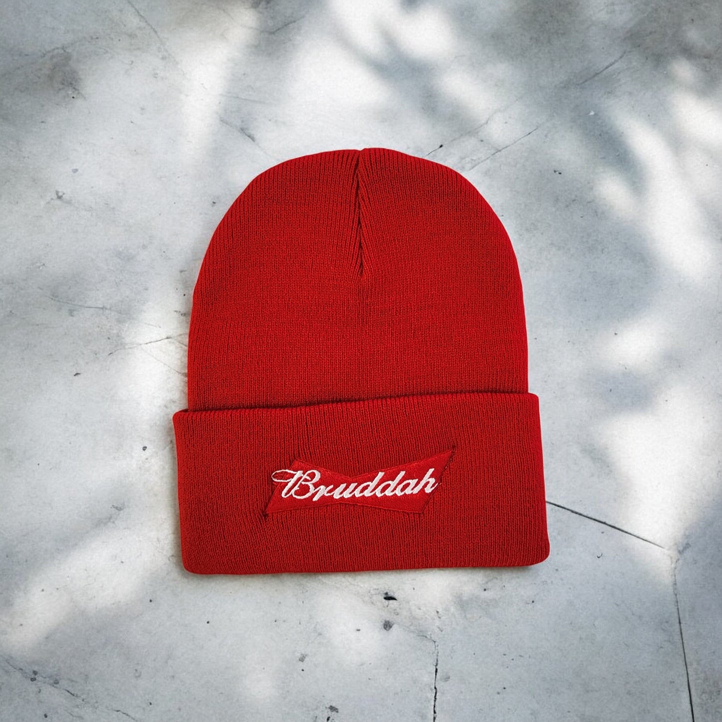 Bruddah Embroidered Beanies(2 Colors)