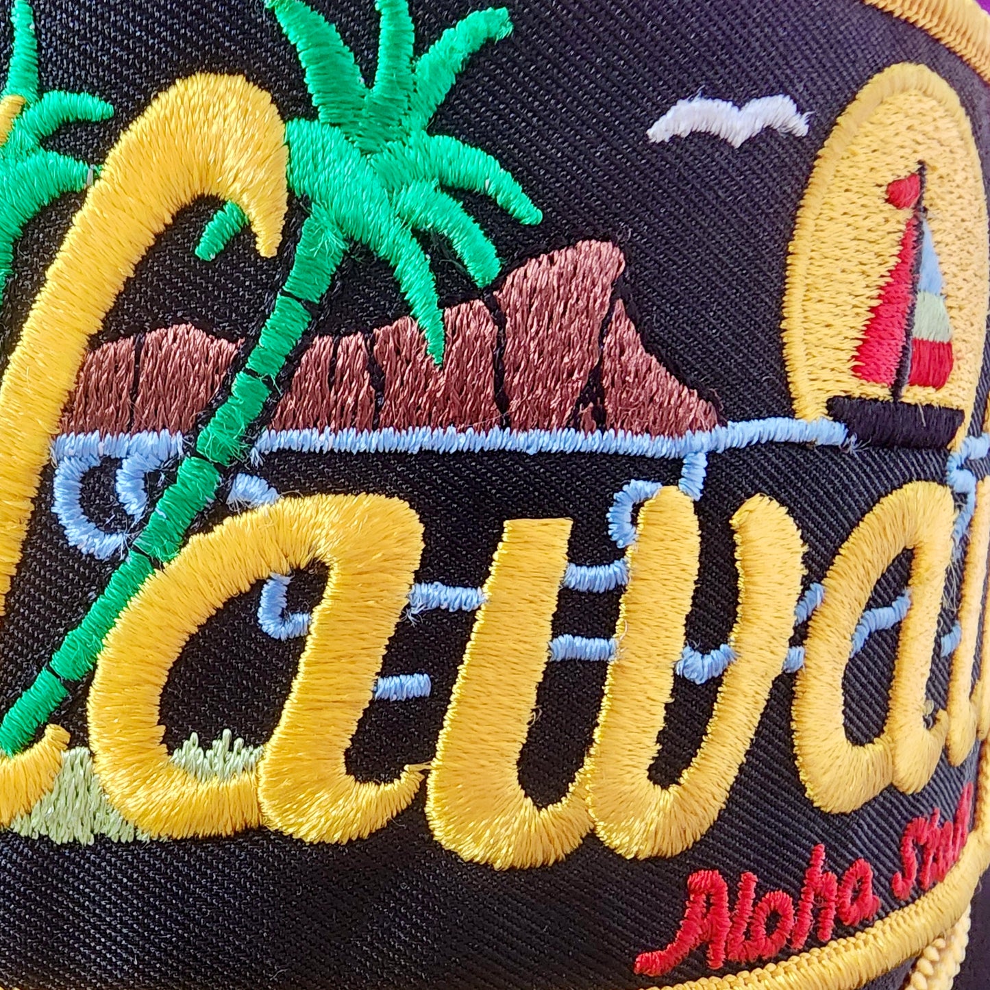VTG inspired Hawaii Captain Trucker Hats-7