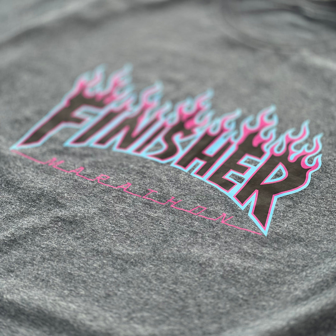 (New)🔥 FINISHER Flame Tee(2Colors)