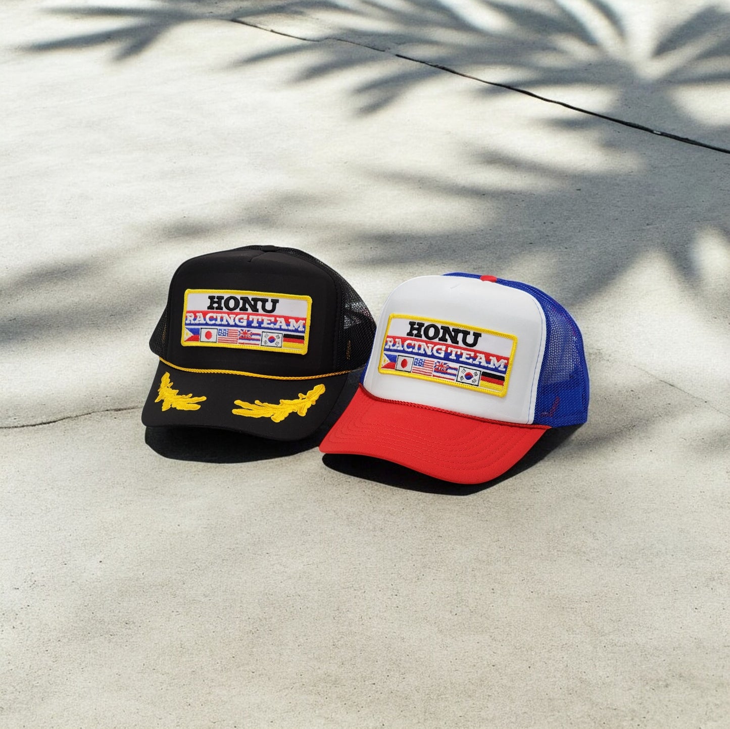 Honu Racing Team Patched Trucker Hat-1