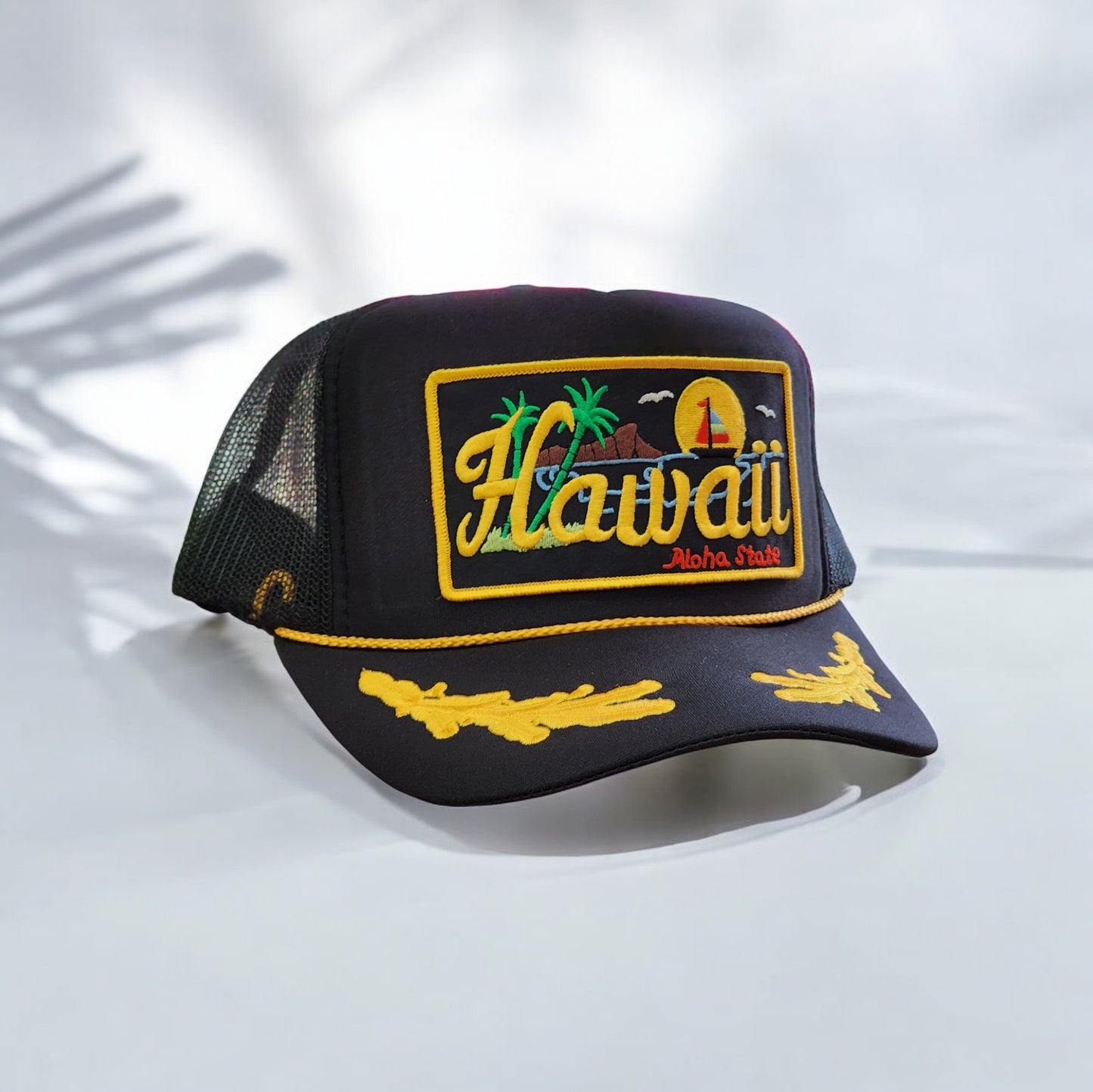 VTG inspired Hawaii Captain Trucker Hats-4