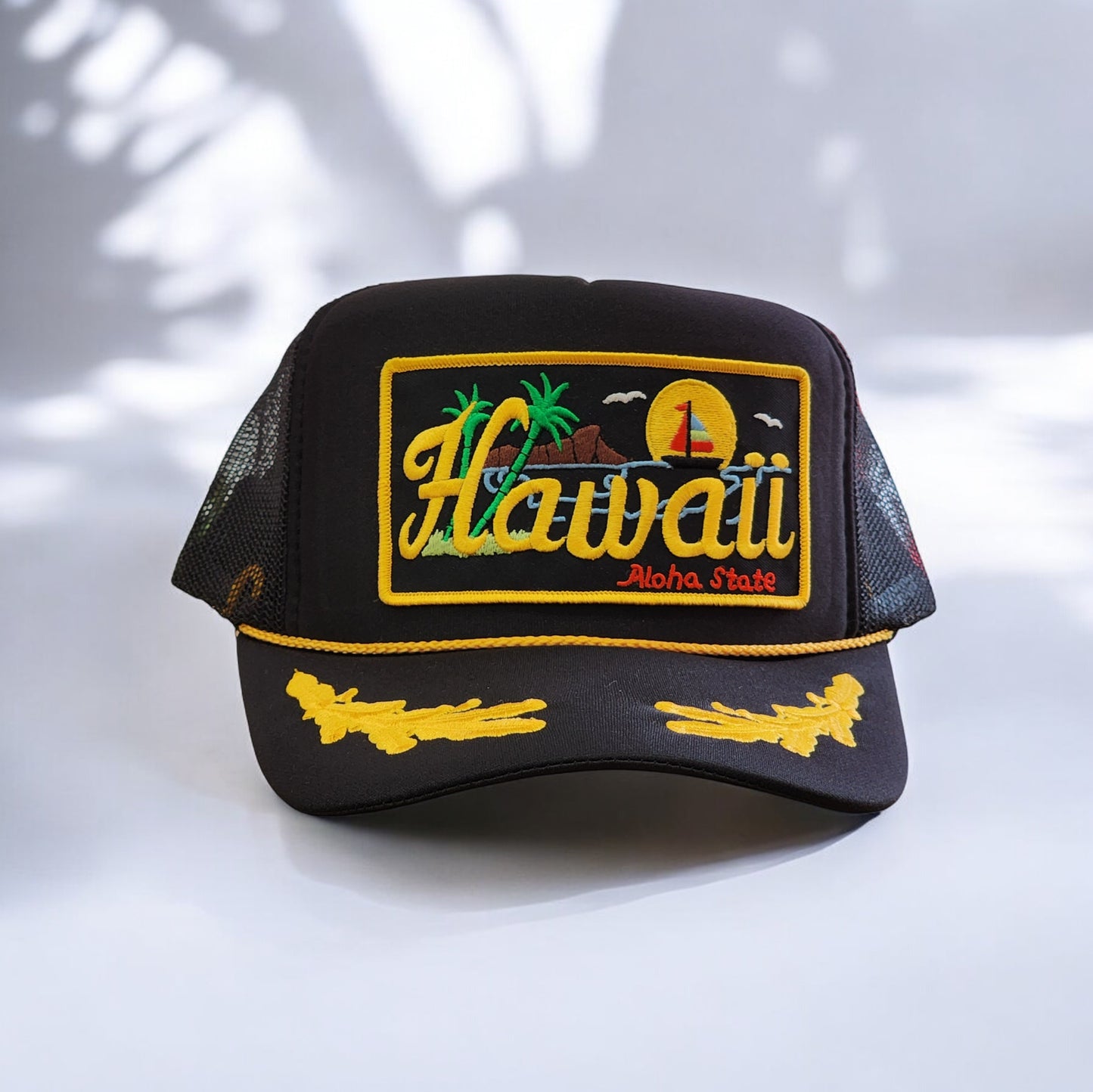 VTG inspired Hawaii Captain Trucker Hats-3