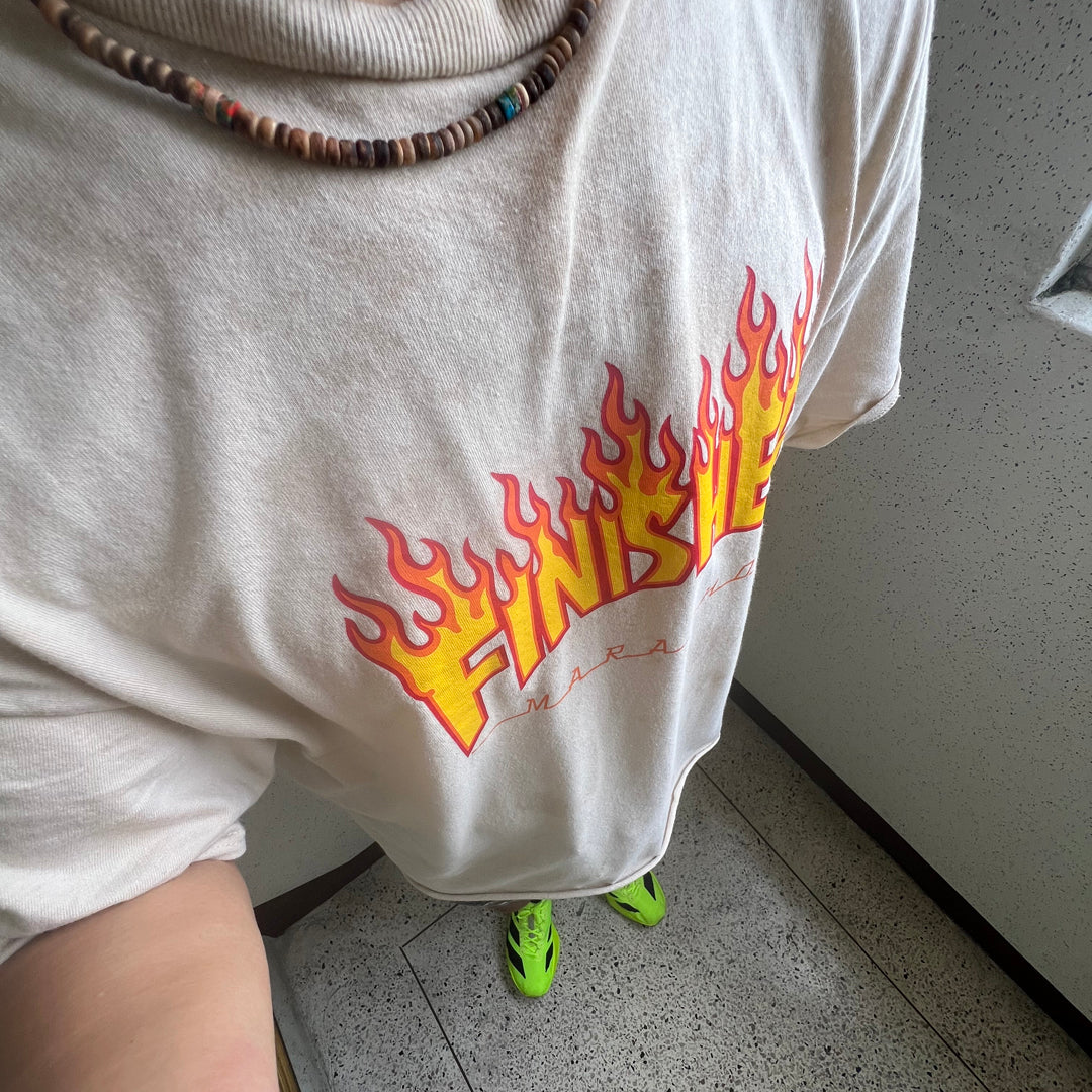(New)🔥 FINISHER Cropped Tee(2Colors)