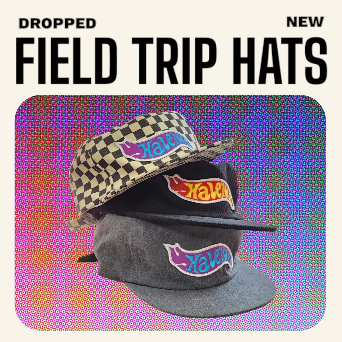 Haleiwa Field Trip Hat(3colors)