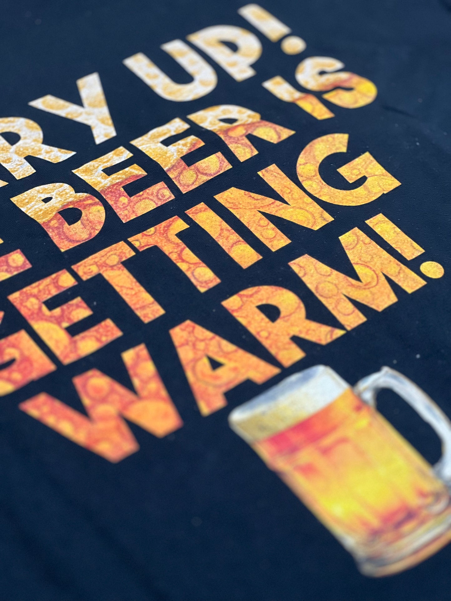 (New)Beer is getting warm 🍺 Tee