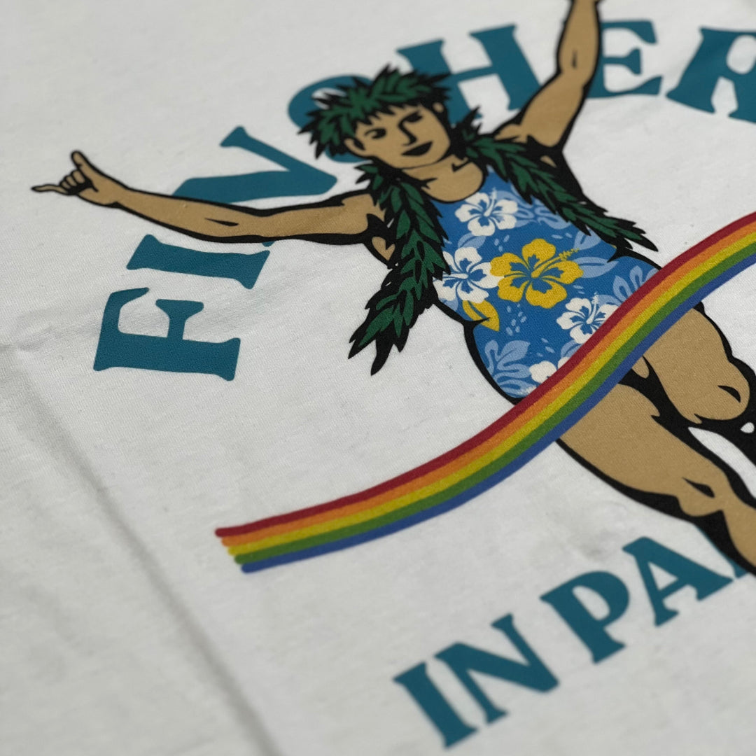 (New)Finish in Paradise Ringer Tee