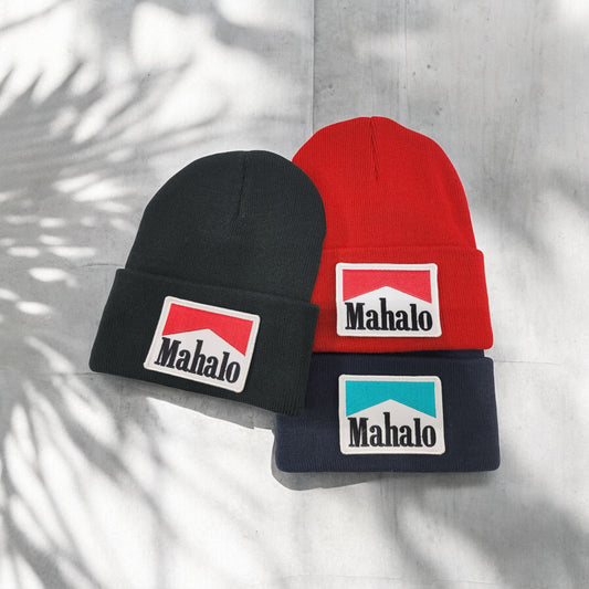 Mahalo Patched Beanies(3colors)