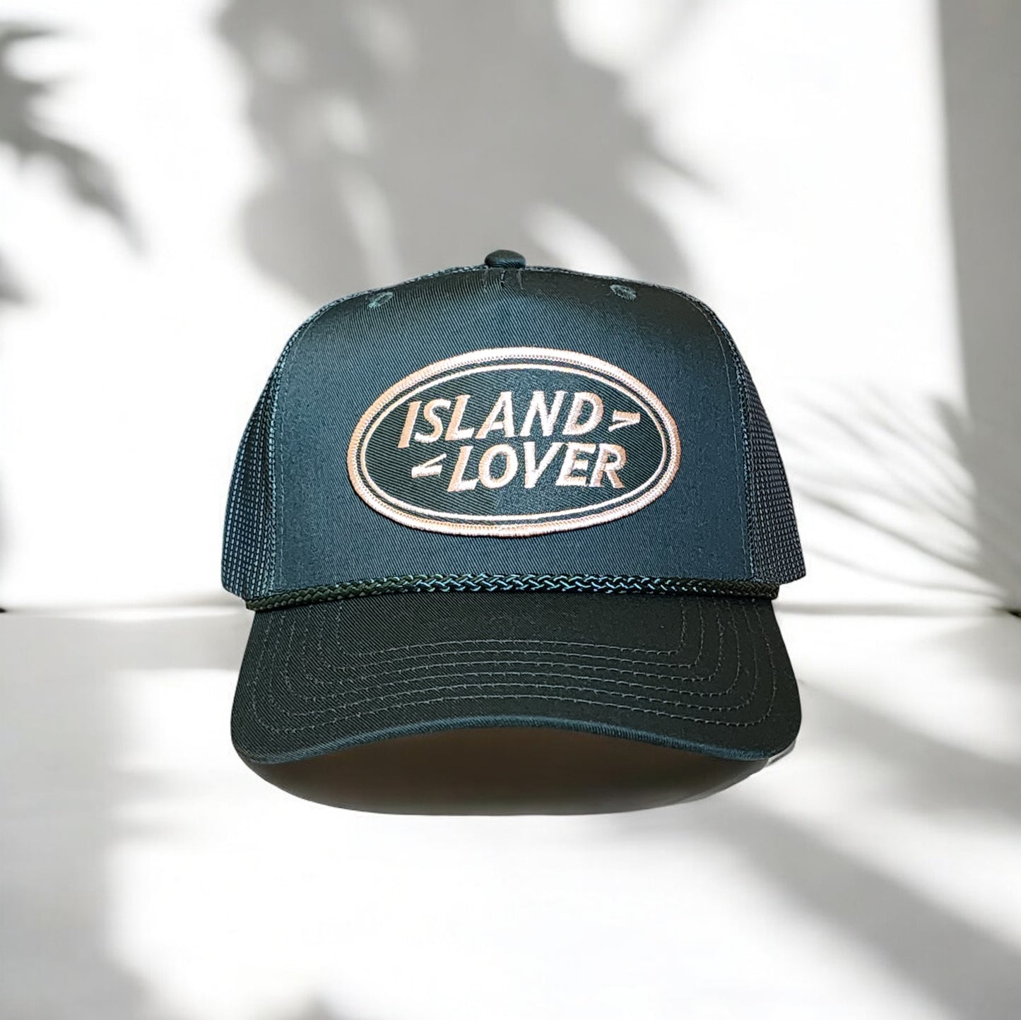 (New)Island Lover Patched Trucker Cap(2 Colors)