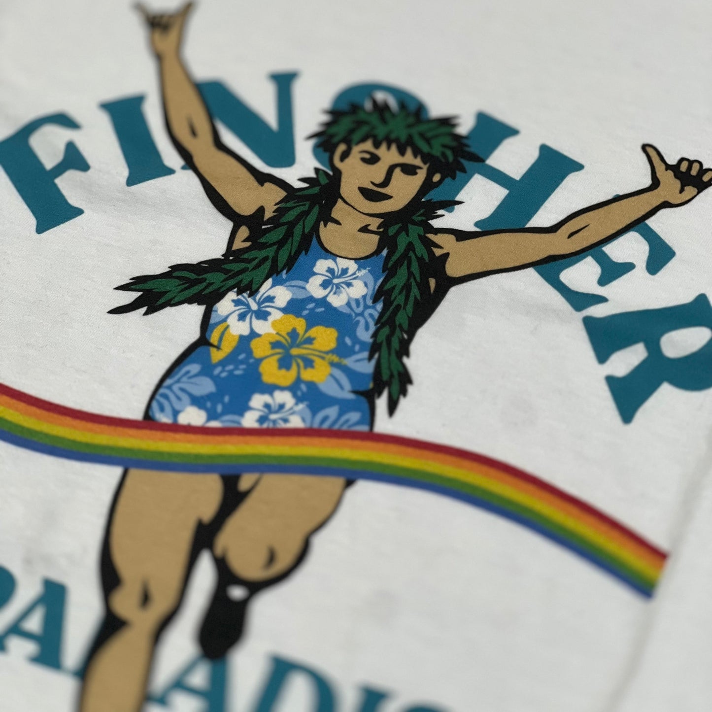 (New)Finish in Paradise Ringer Tee