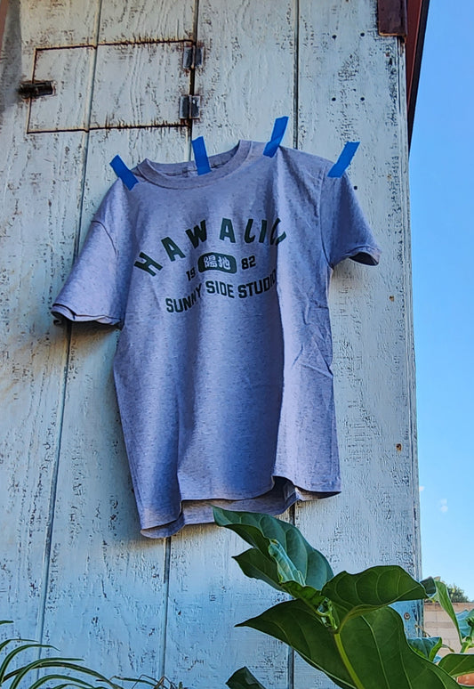 HAWAいい Heritage Jersey Tee(Ash Grey)