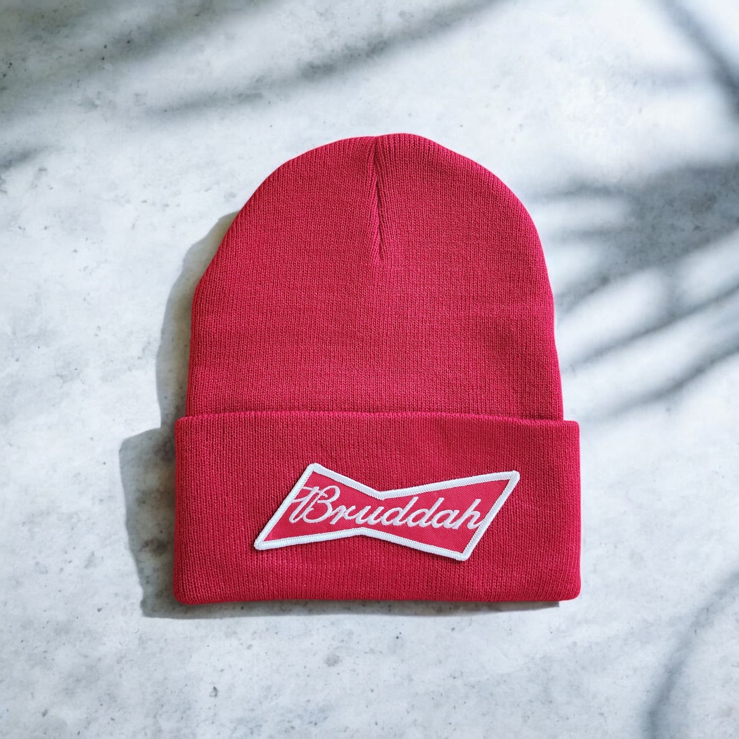 (New)Bruddah Patched Beanies(2 Colors)