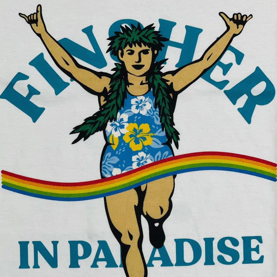 (New)Finish in Paradise Ringer Tee