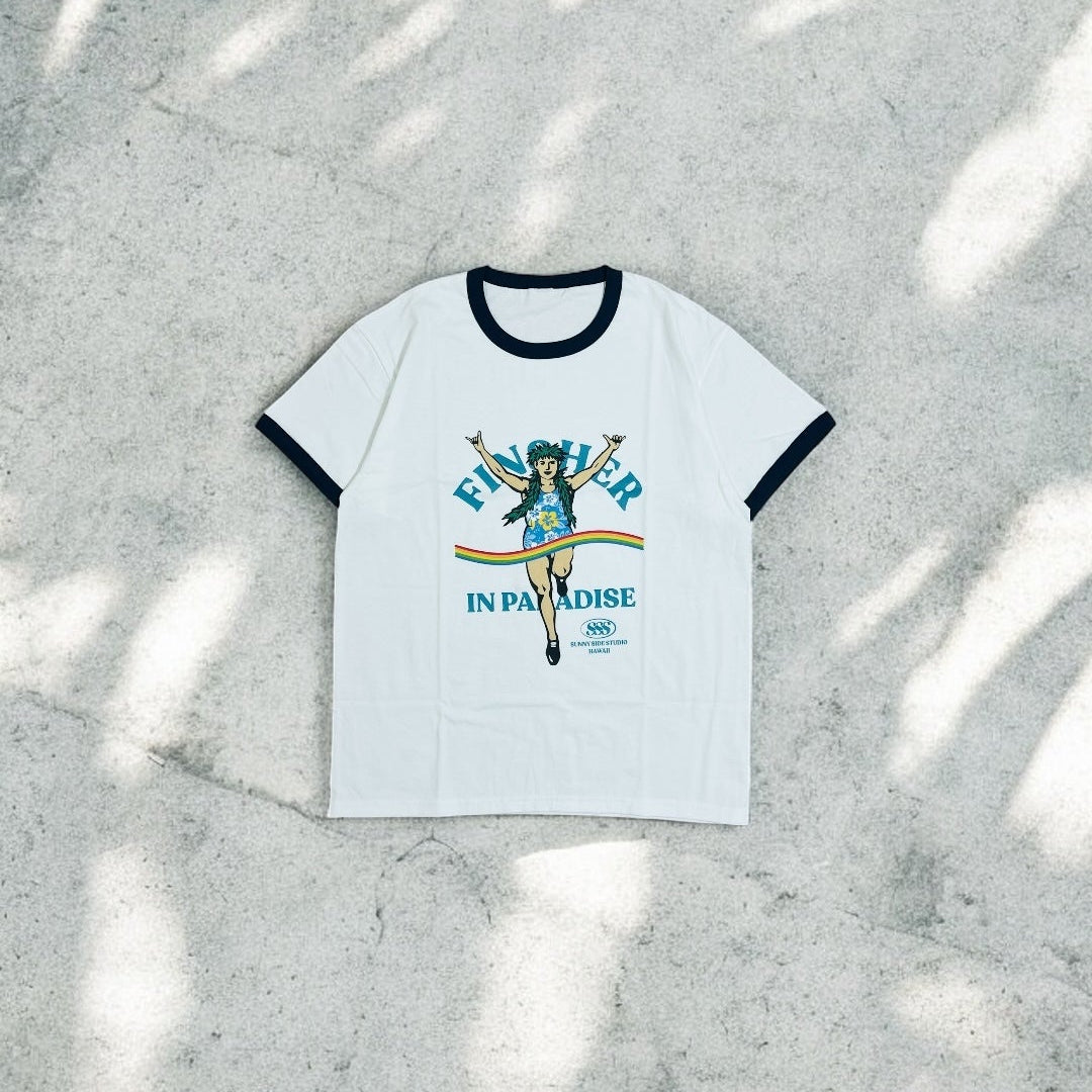 (New)Finish in Paradise Ringer Tee