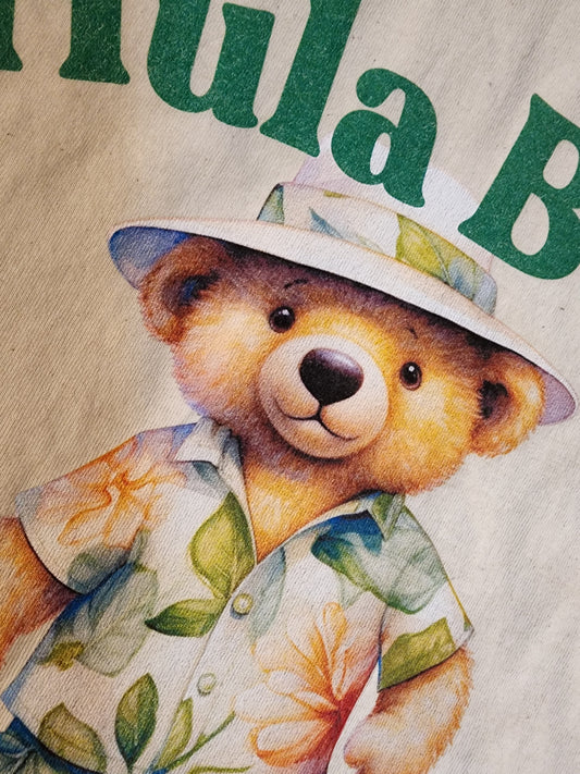 Green Hula Bear Heritage Jersey Tee(3Colors)