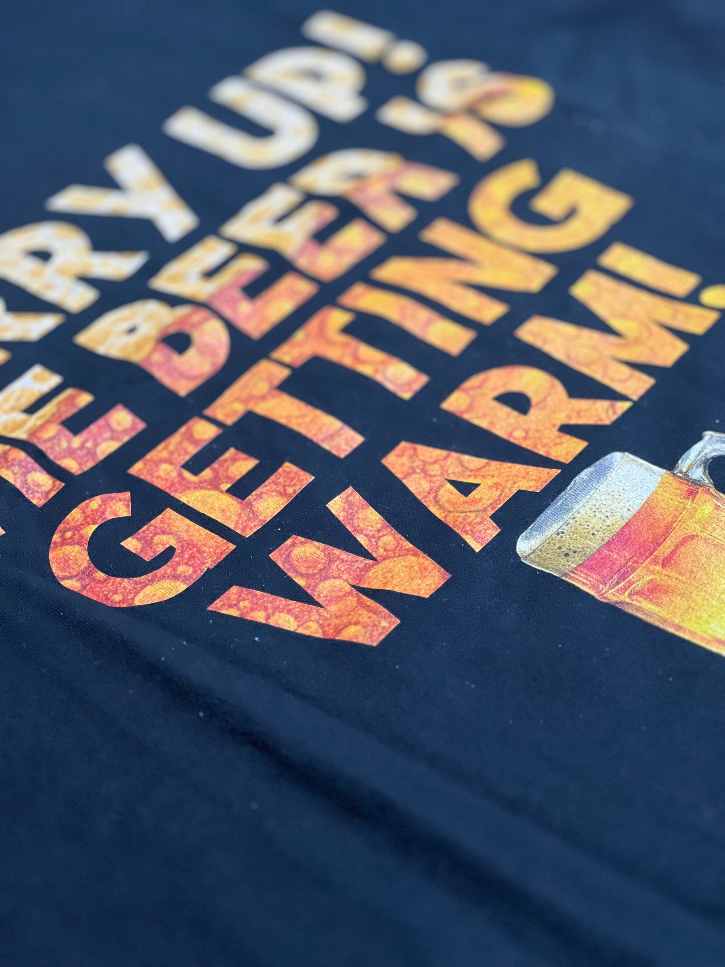 (New)Beer is getting warm 🍺 Tee