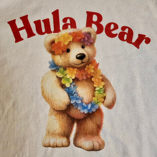 Red Hula Bear Heritage Jersey Tee(3Colors)
