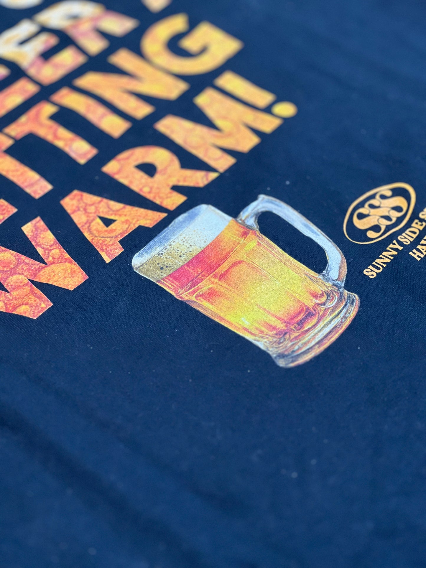 (New)Beer is getting warm 🍺 Tee