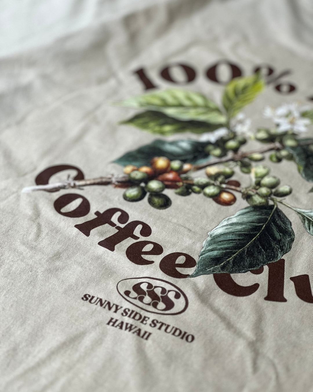 (New)100% KONA Coffee Club T-shirts