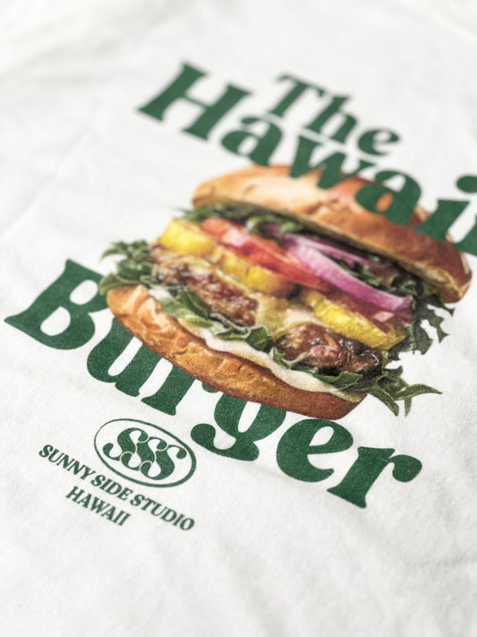 (New)Vintage Hawaiian Burger 🍔  T Shirt
