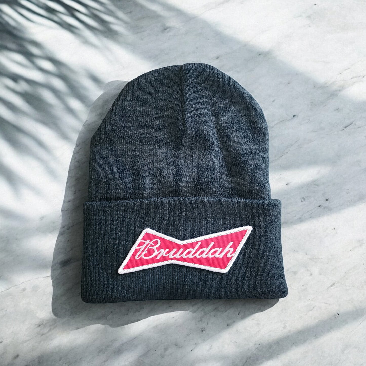 (New)Bruddah Patched Beanies(2 Colors)