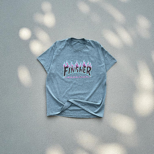 (New)🔥 FINISHER Flame Tee(2Colors)