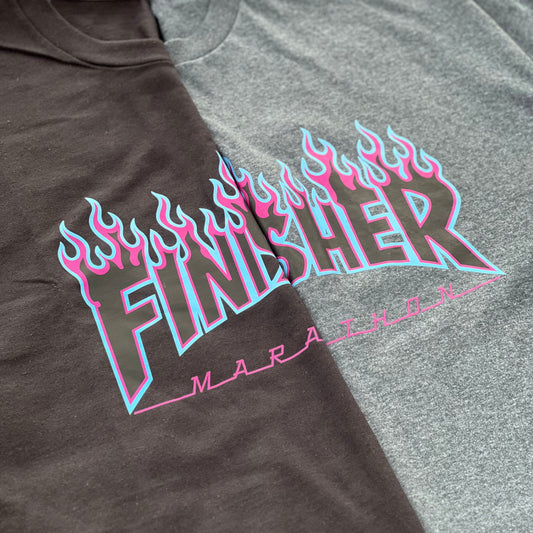 (New)🔥 FINISHER Flame Tee(2Colors)