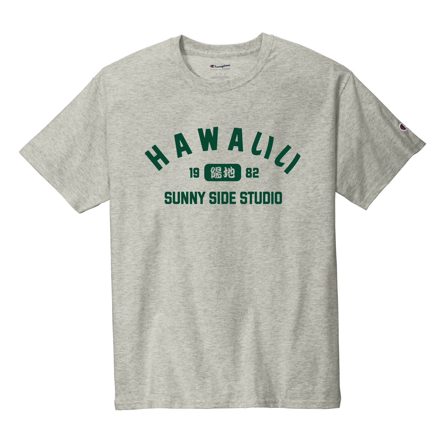 HAWAいい Heritage Jersey Tee(Ash Grey)