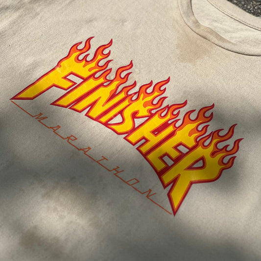 (New)🔥 FINISHER Cropped Tee(2Colors)