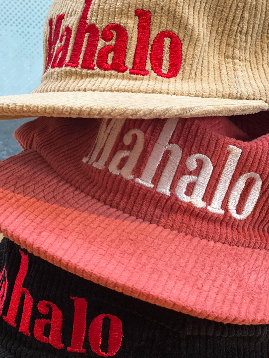 (New)Mahalo Corduroy Field Trip Hats(3 Colors)