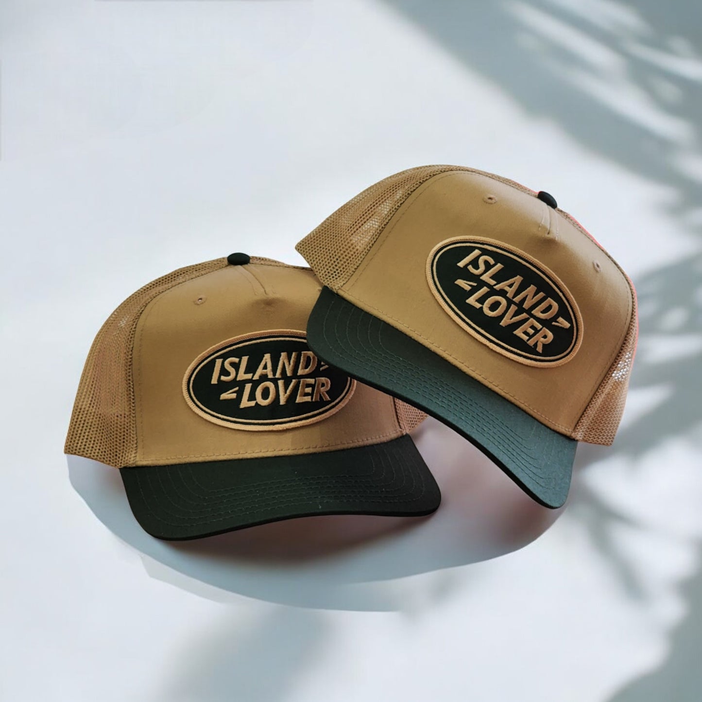 (New)Island Lover Patched Trucker Cap(2 Colors)