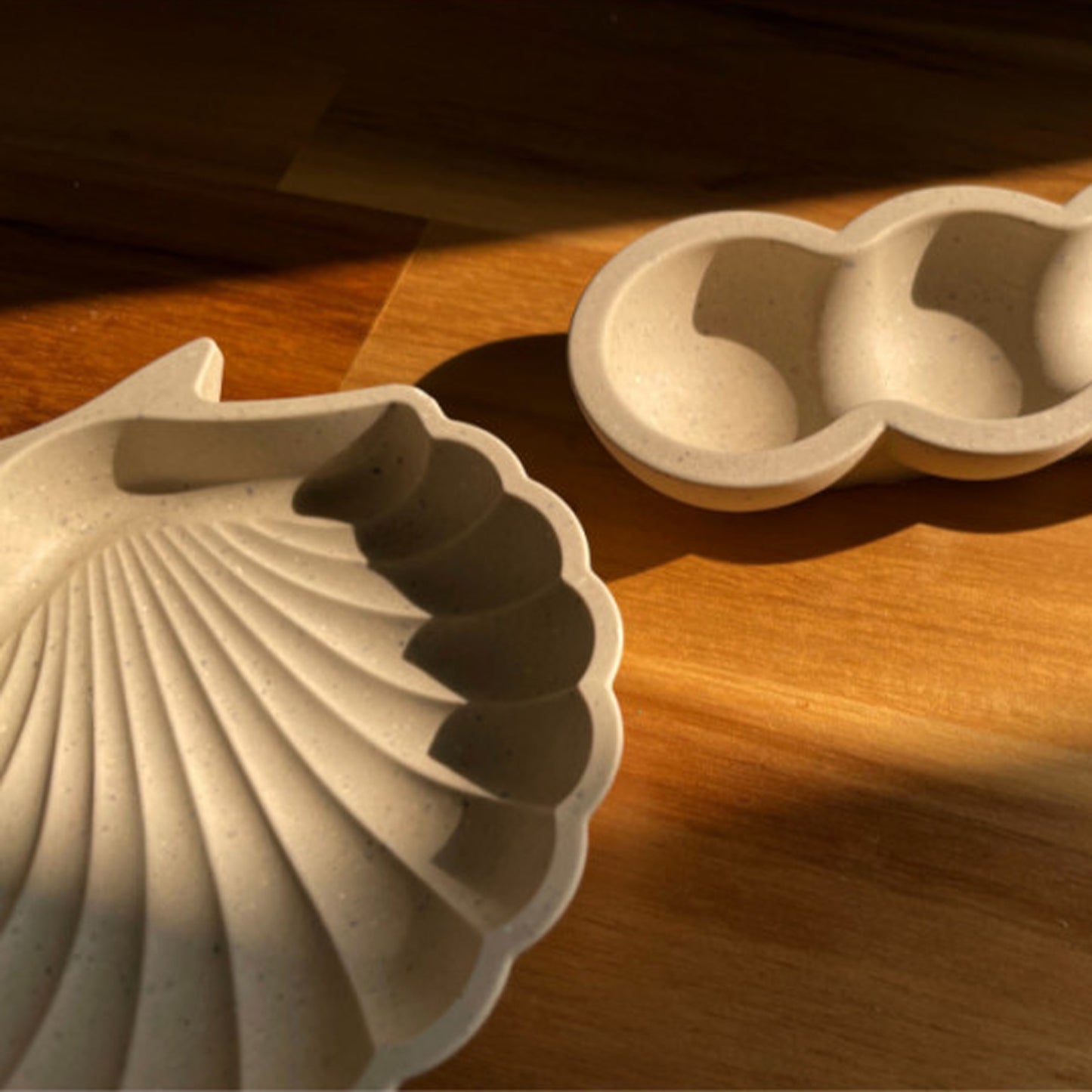 Seashell Jesmonite Tray