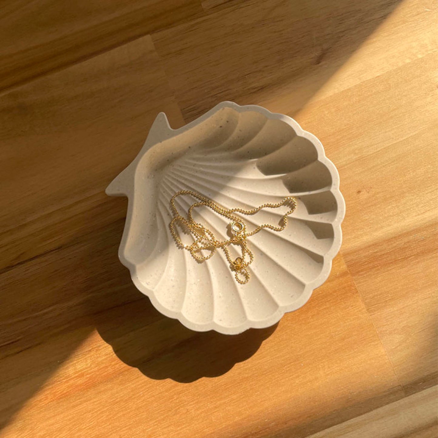 Seashell Jesmonite Tray